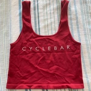 CycleBar cropped tank